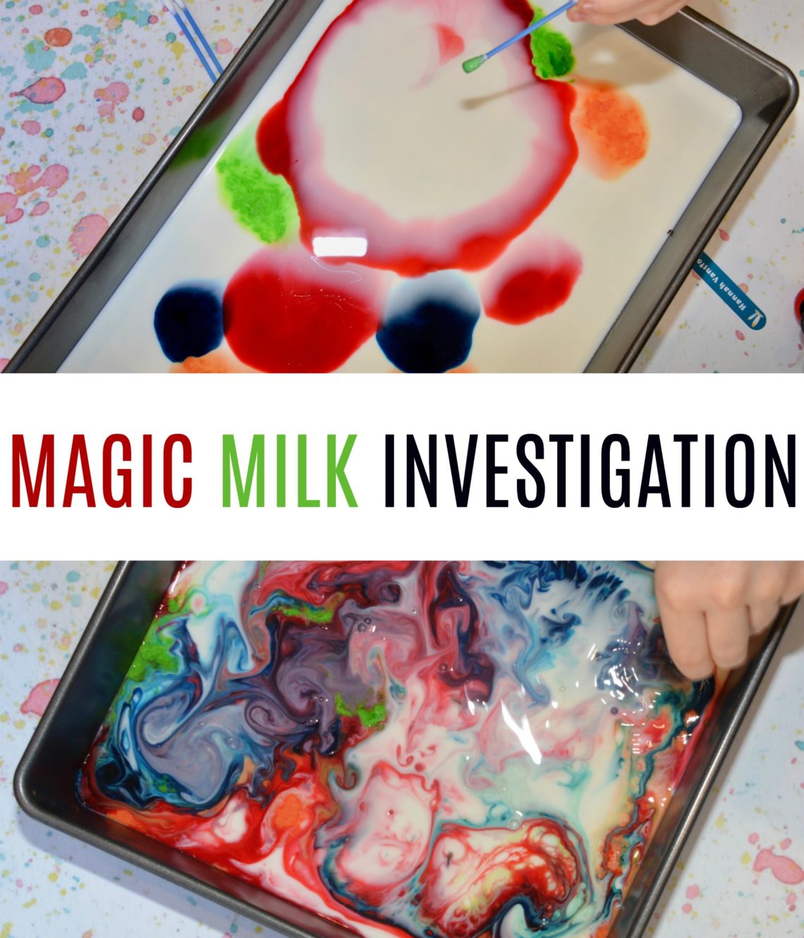 magic milk experiment work