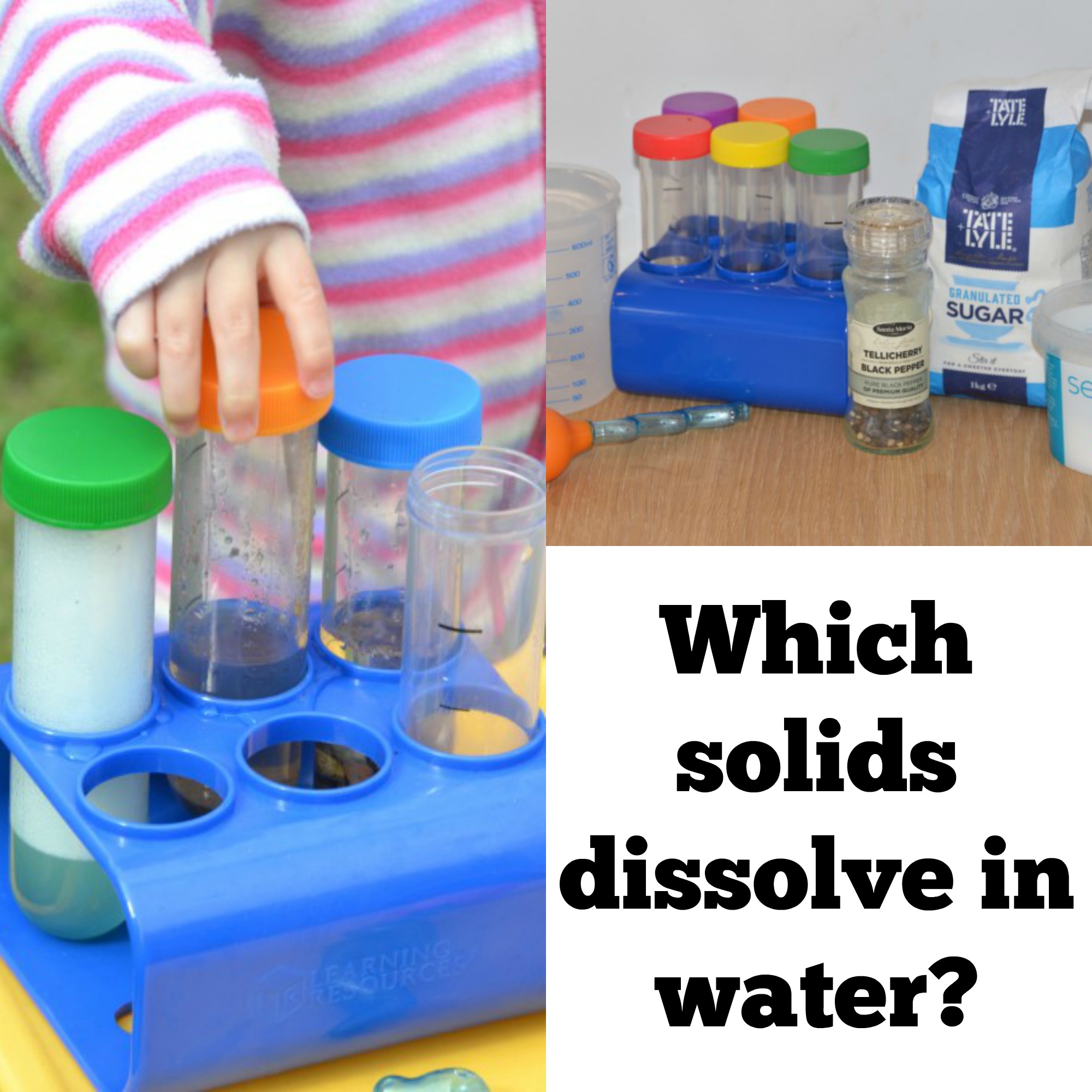 Which Solids Dissolve In Water - Cool Science for Kids