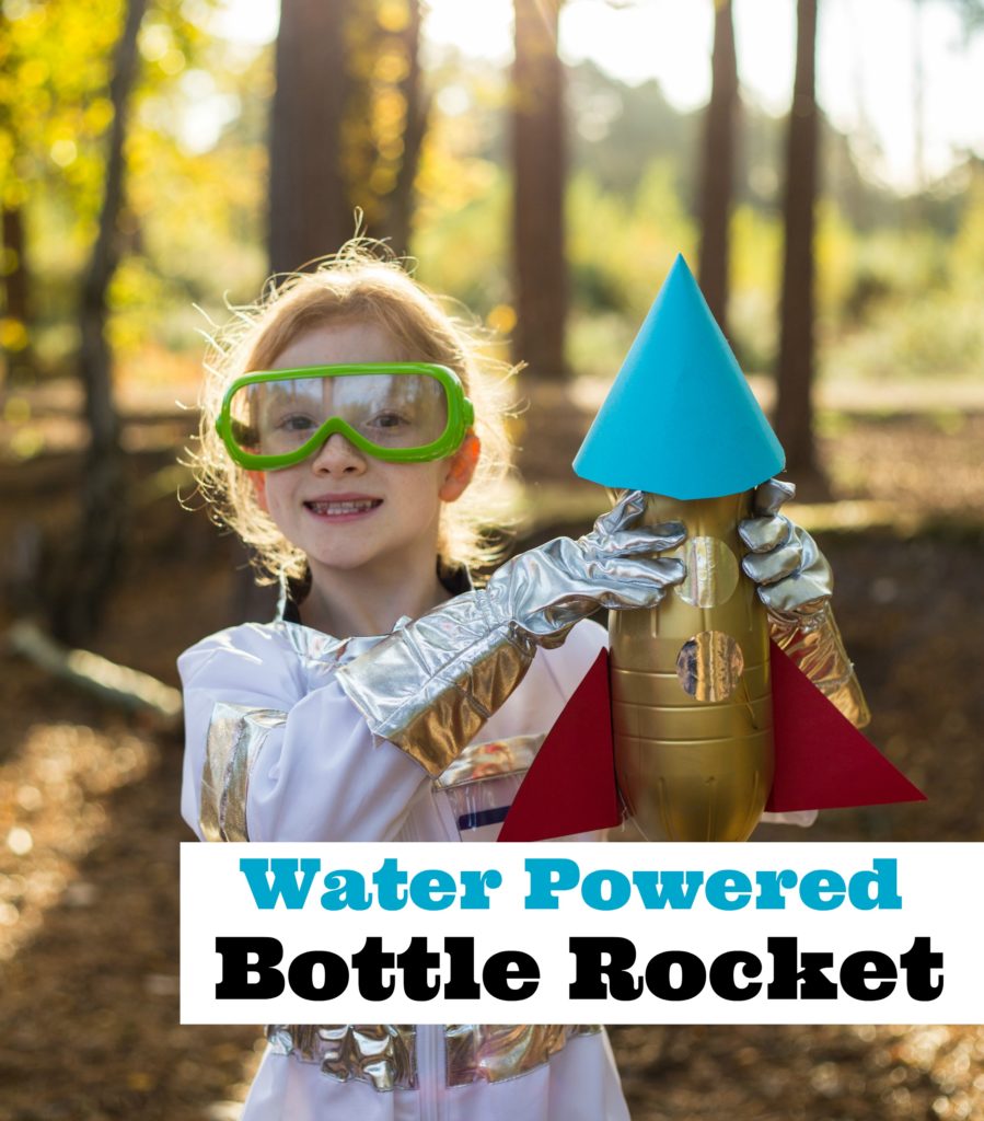 How to make a bottle rocket, great for learning about Isaac Newton's famous three laws of motion #forcesandmotion #scienceforkids