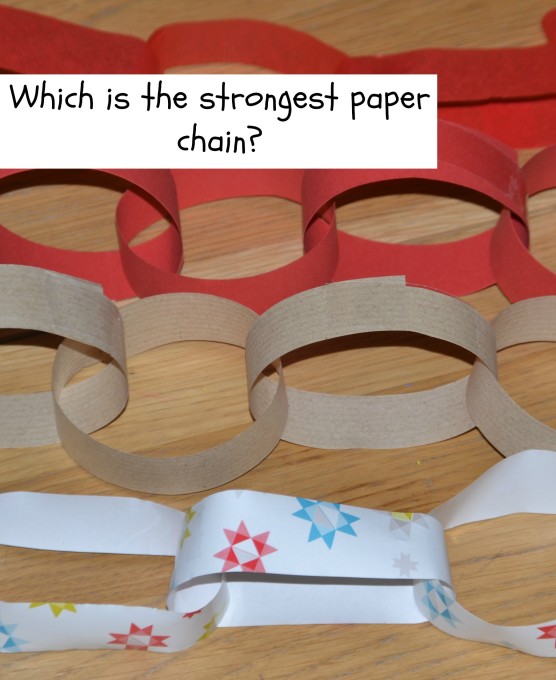 Construction paper, paper chain free directions, Make Paper Chain