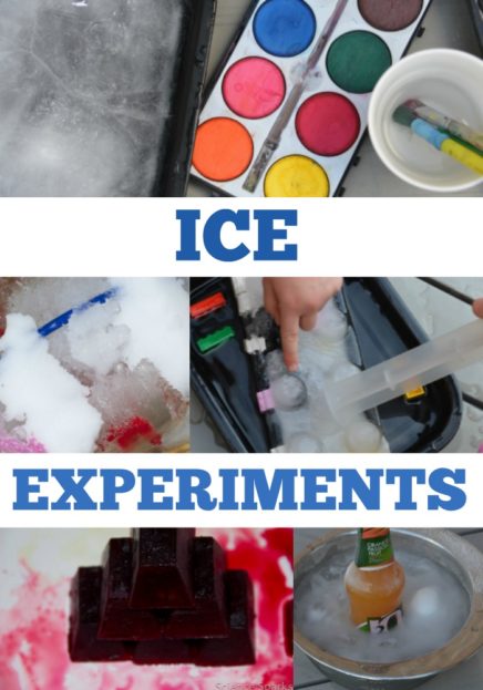 science experiments ice