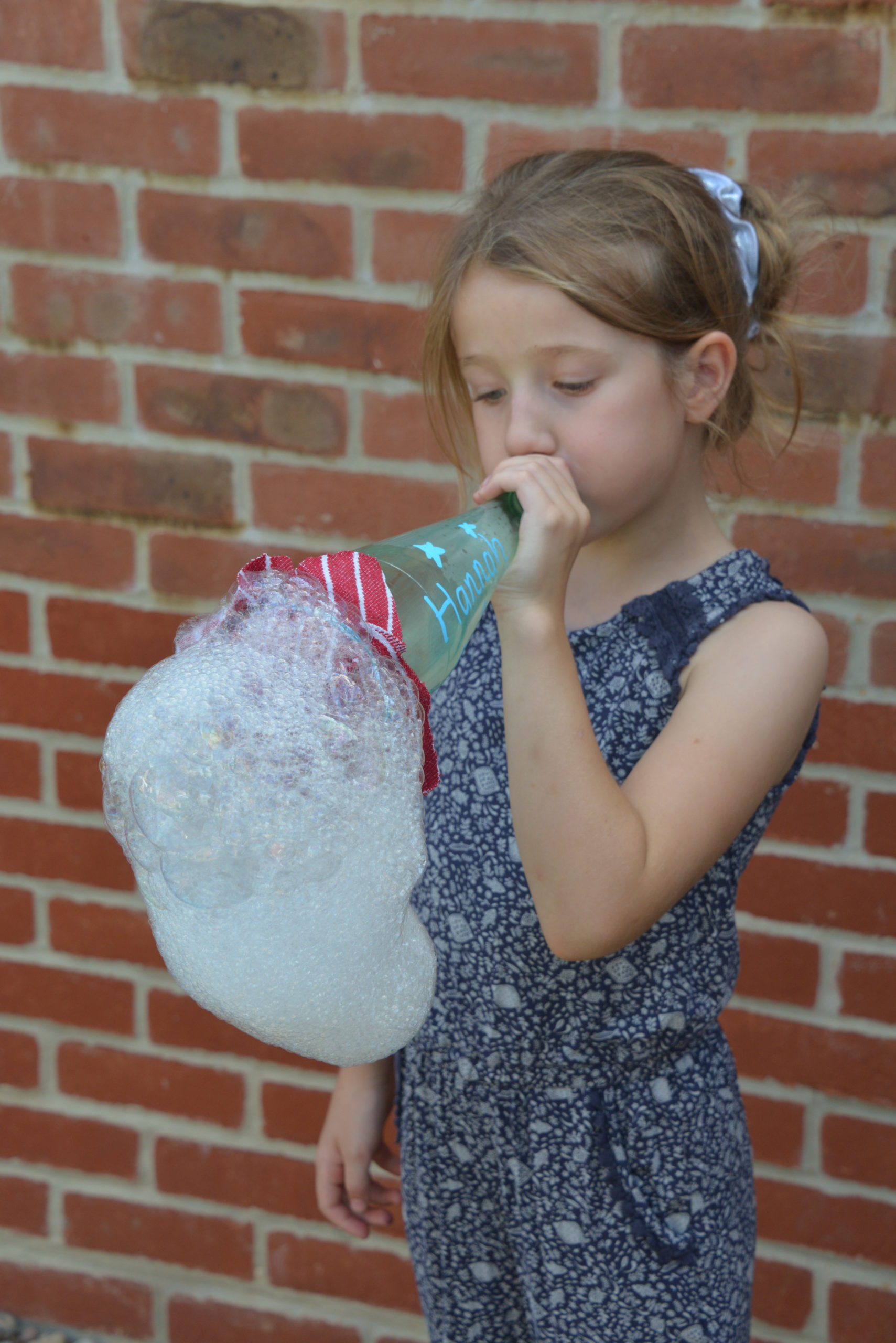 Blowing bubbles for science