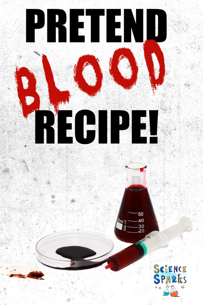 How to make fake blood Fake Blood Recipe Halloween Science