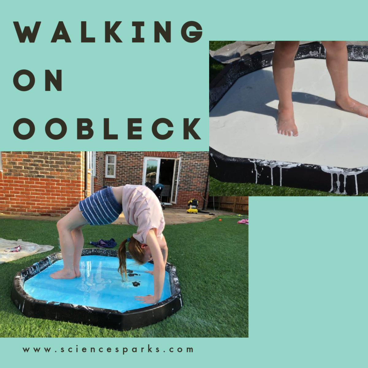 walking oobleck experiment