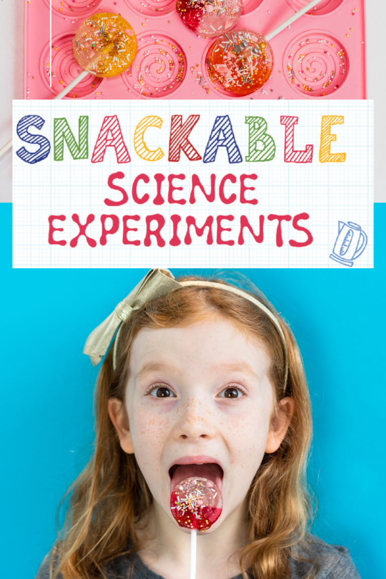 Snackable Science - Kitchen Science for Kids - Edible Science Book for Kids