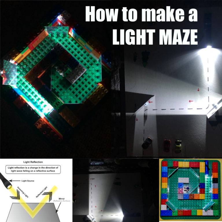 science experiment maze challenge