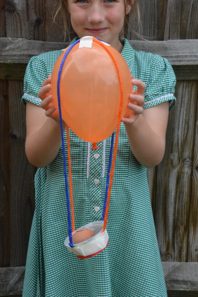 Parachute Egg Drop Experiment Gravity And Air Resistance