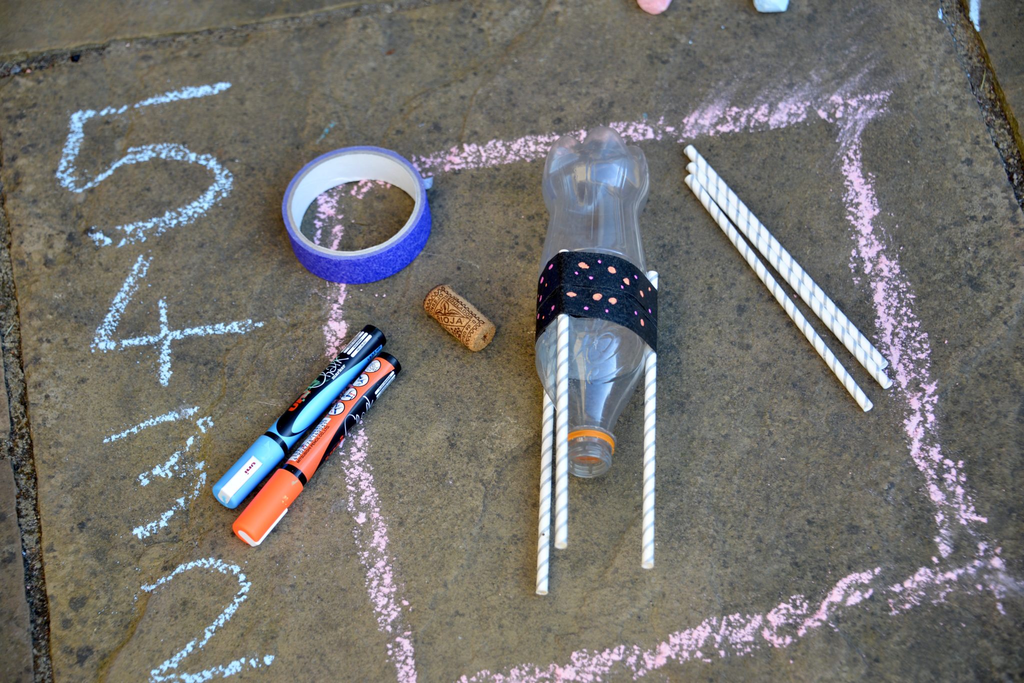 baking soda rocket experiments