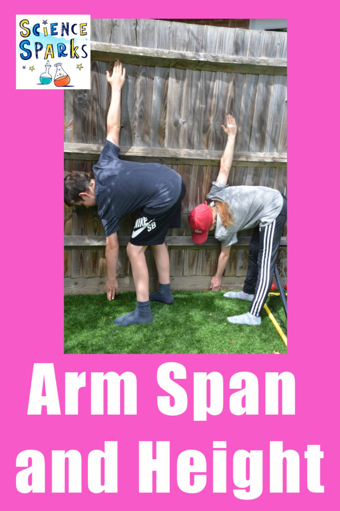 Is Your Arm Span Equal To Your Height Science Experiments For Kids