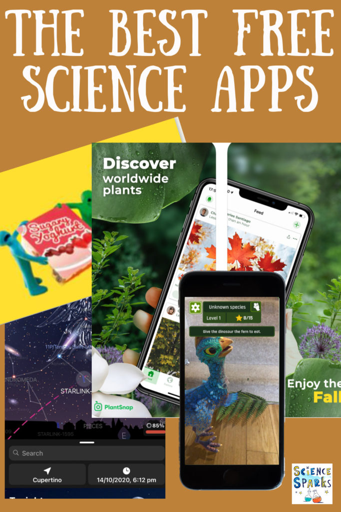 Collection of the best FREE science apps for kids #scienceeducation #scienceapps #scienceforkids