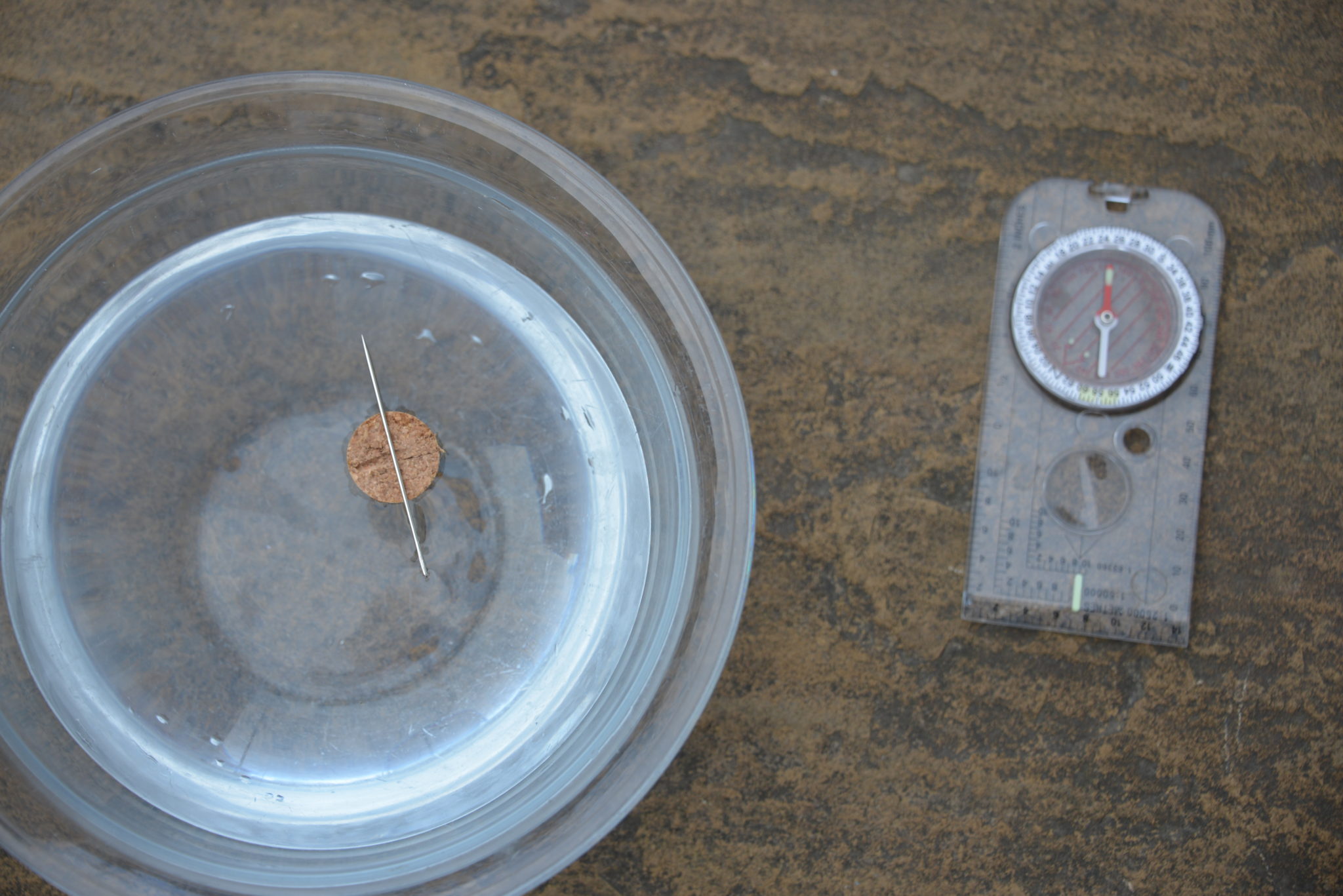 magnet and compass experiment