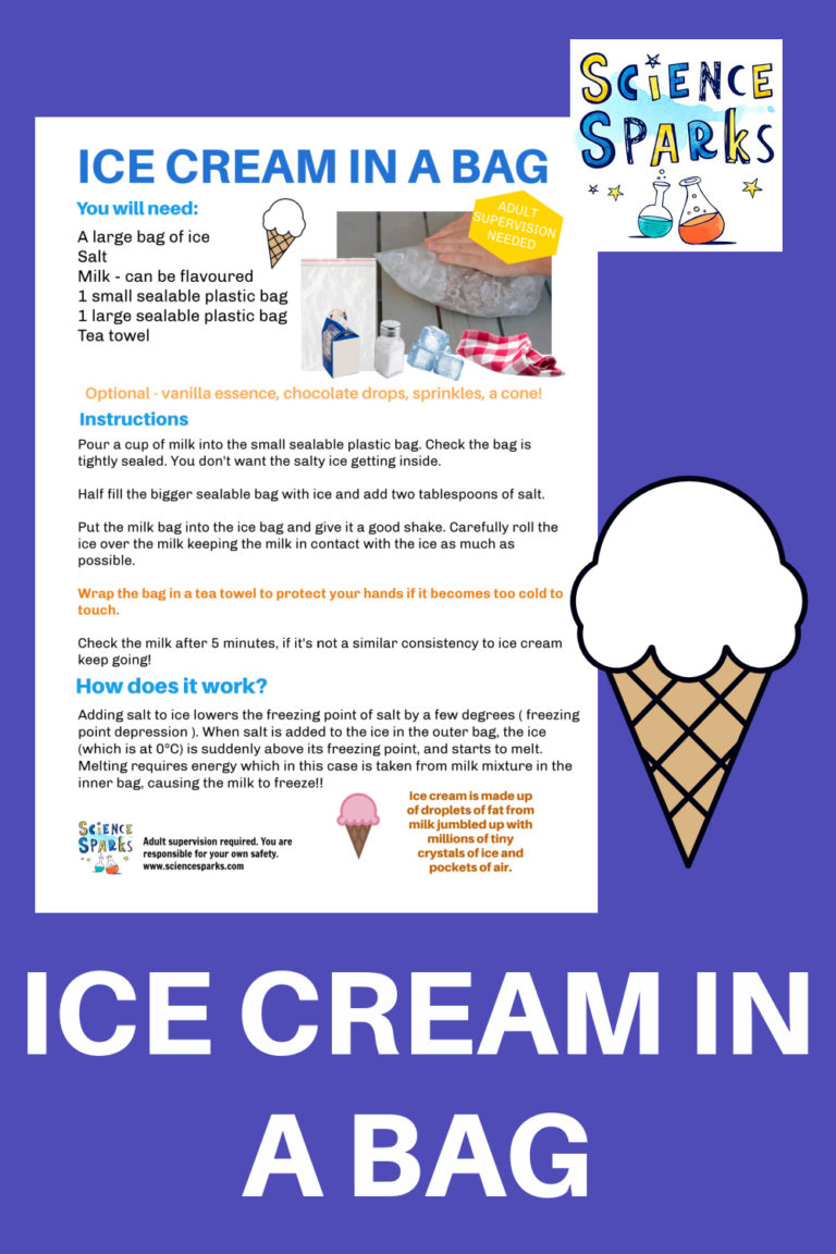 ice cream at home science experiments