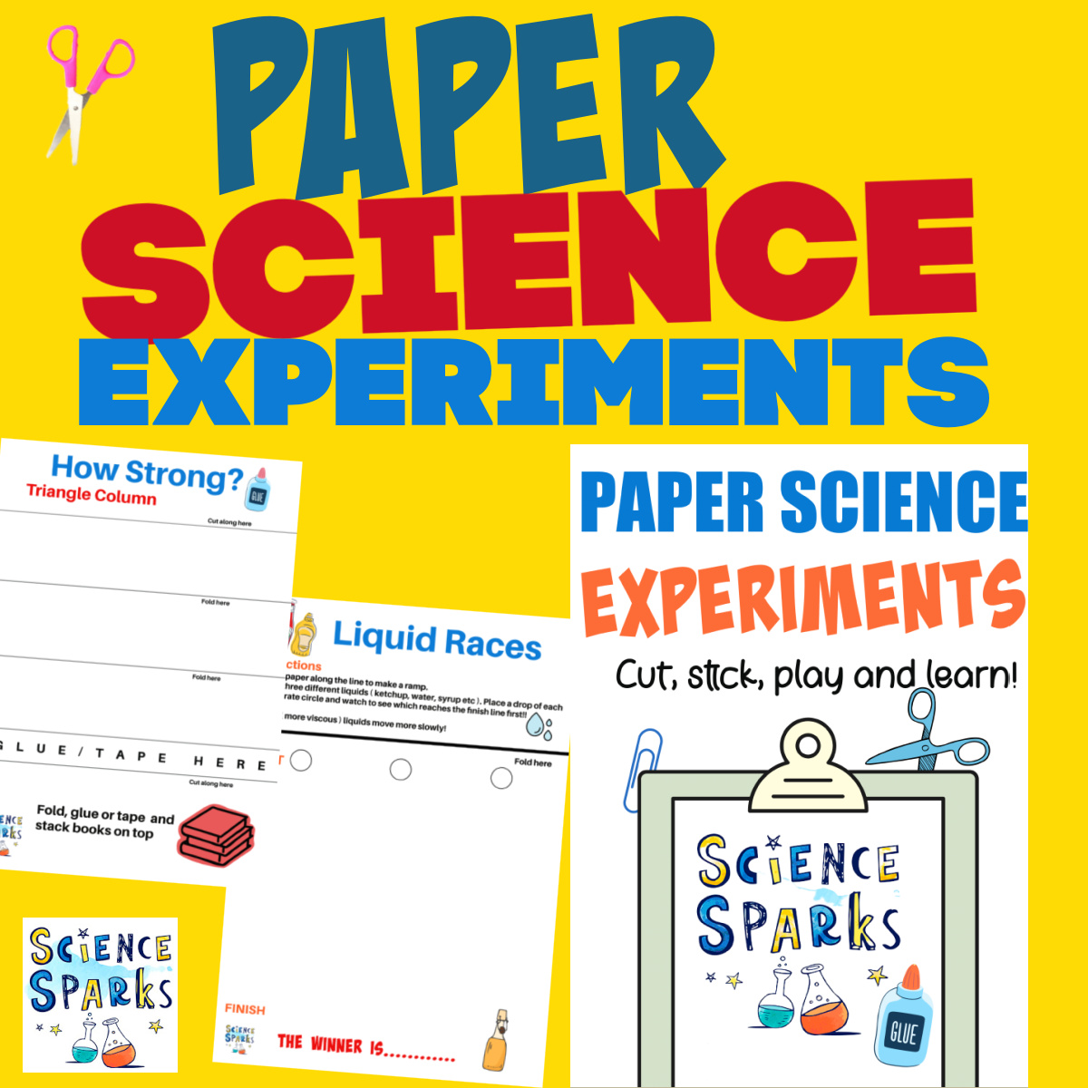 Paper Science Experiments Science Experiments for Kids