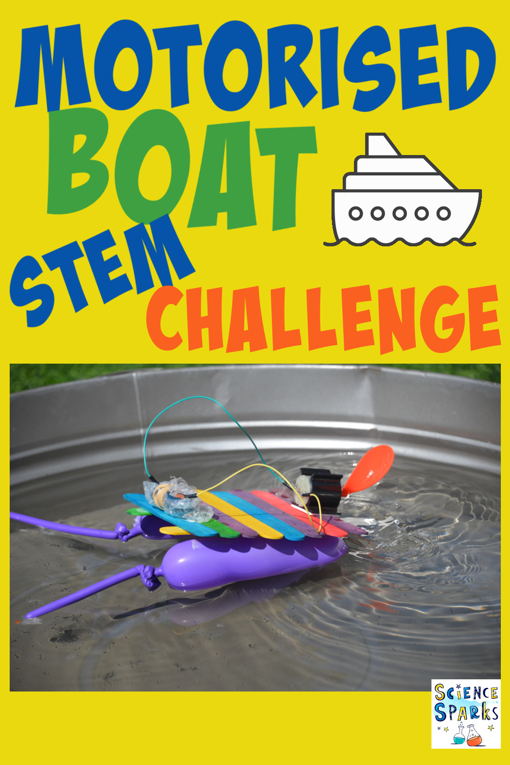 Mini Motorised Boat STEM Challenge