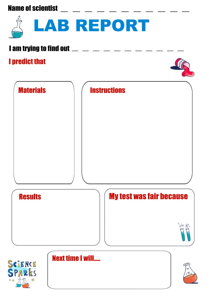 Science Experiment Templates