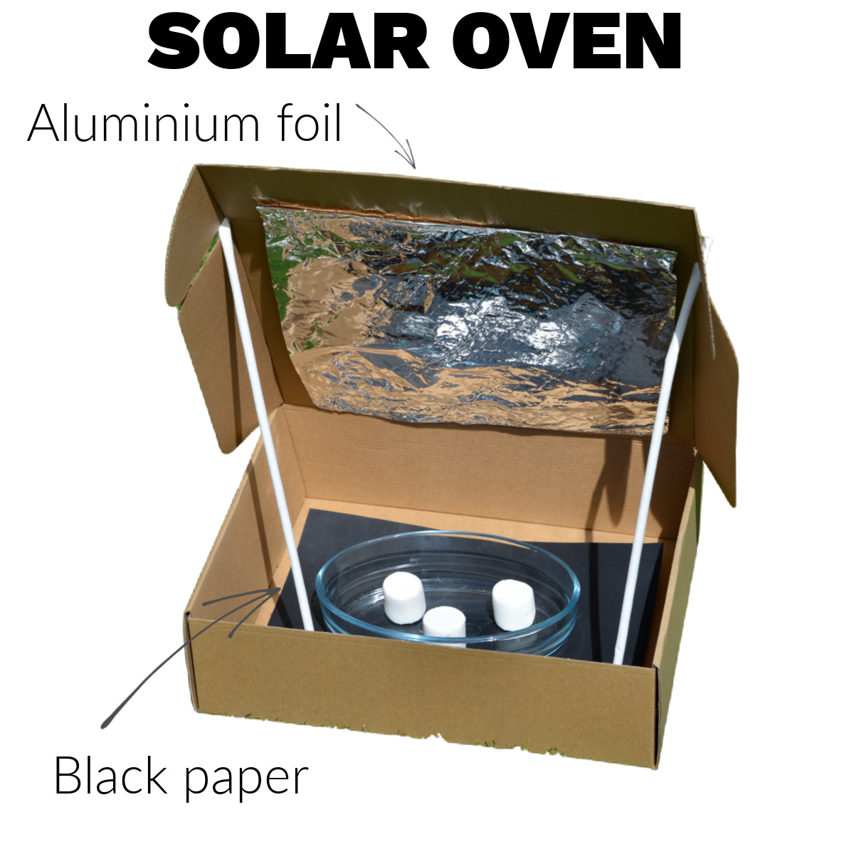 How to make a Solar Oven - Outdoor Science for Kids