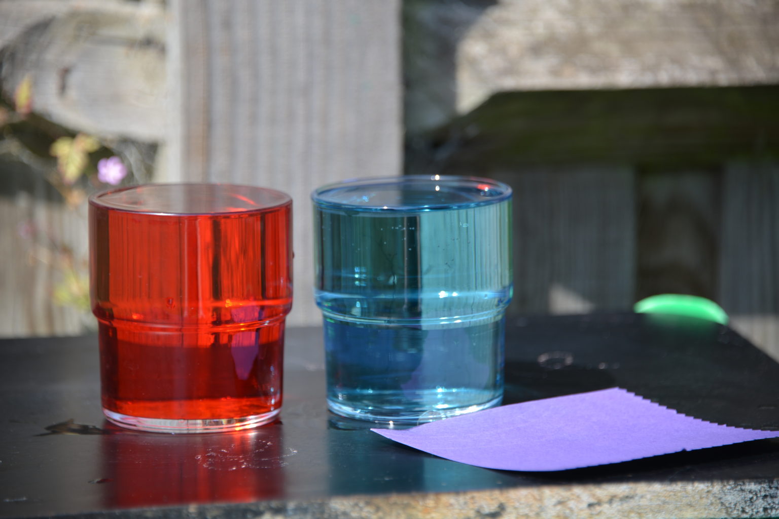 amazing hot and cold water density experiment