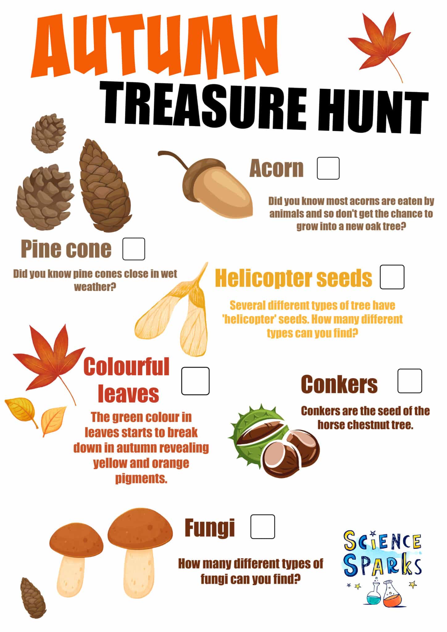 Free Autumn Treasure Hunt