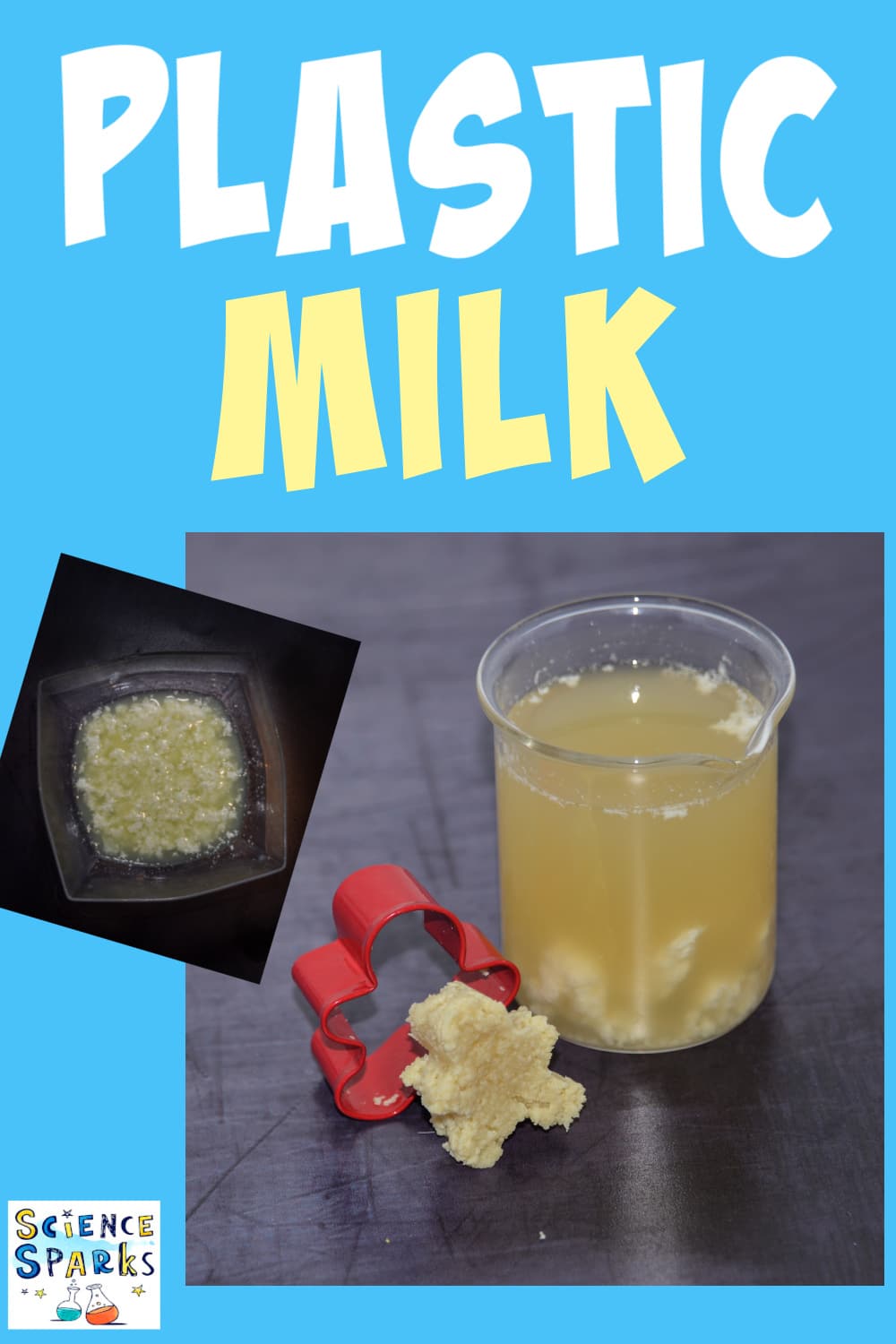 making plastic out of milk experiment