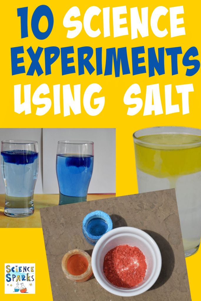 10 science experiments using salt