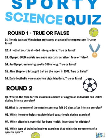 Olympic sport science quiz