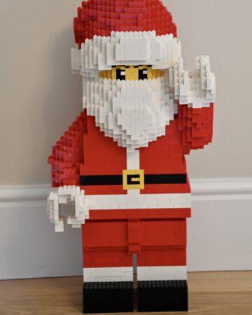 Giant LEGO MOC Santa