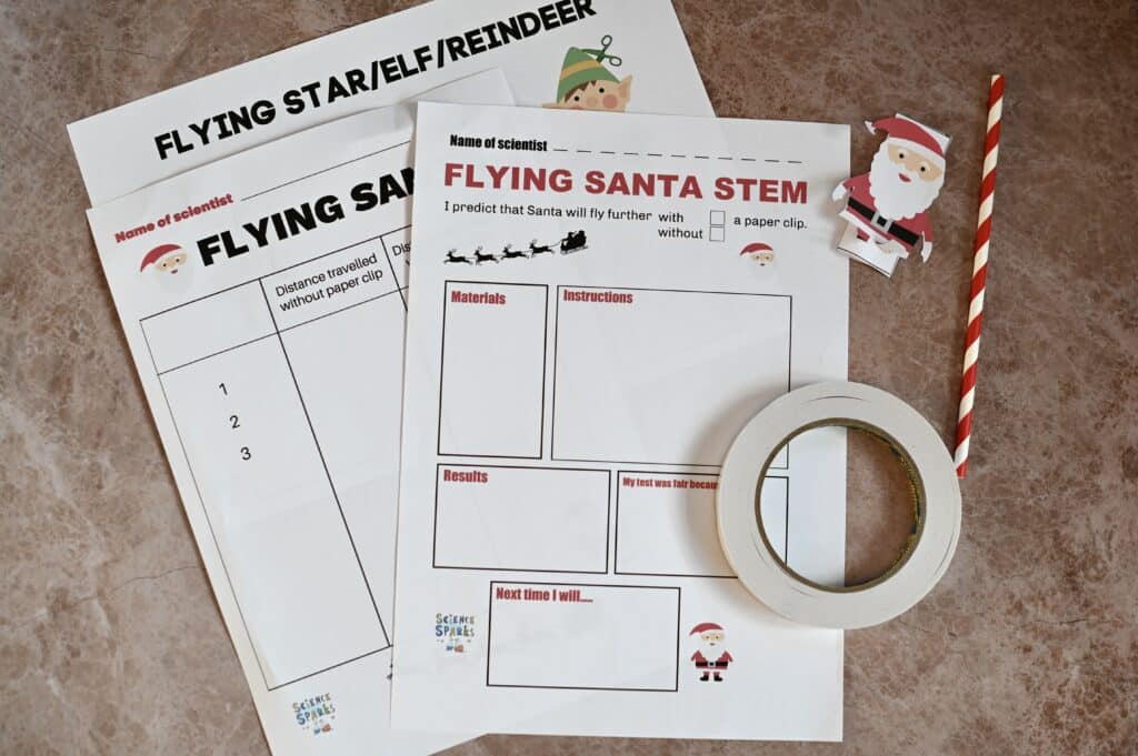 Flying Santa STEM Challenge